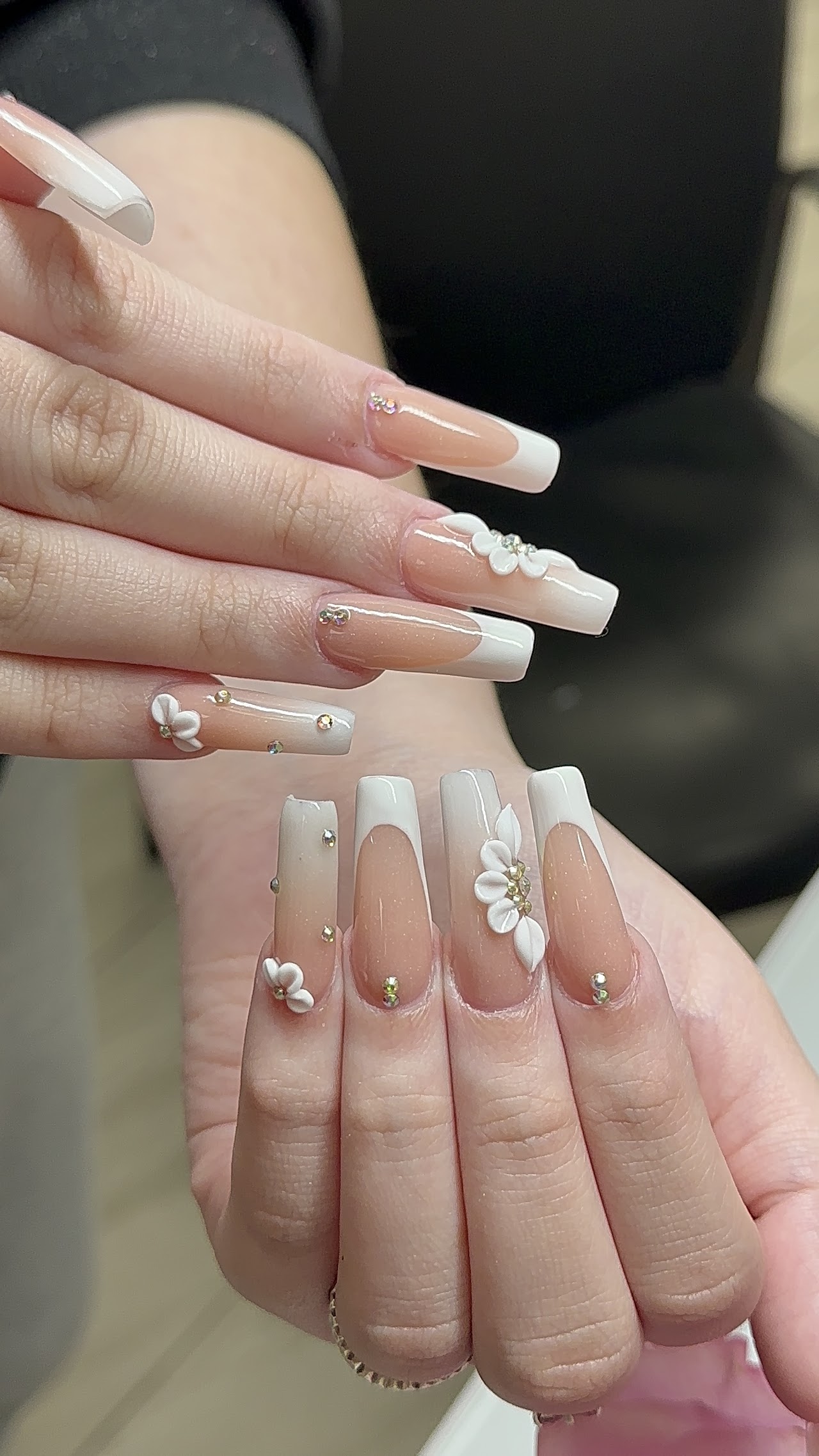 Artistic nail salon interior